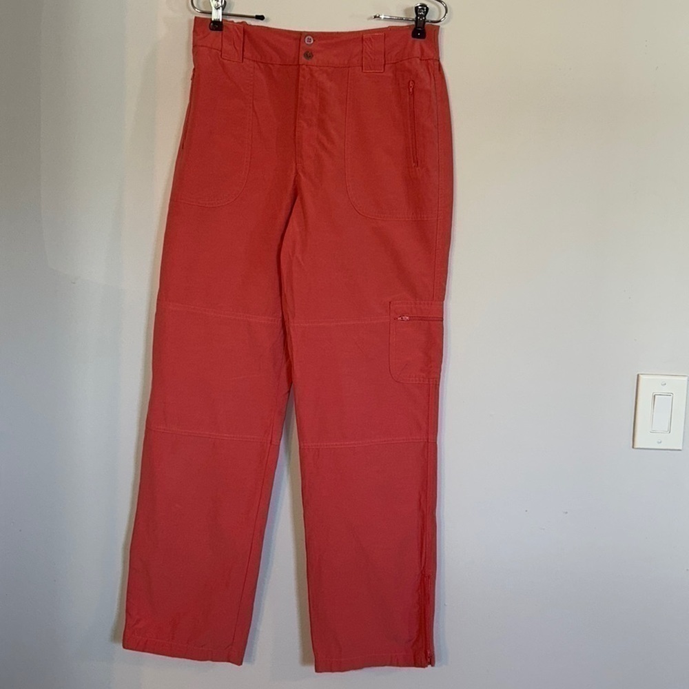 Chico’s Salmon Cargo Pants Size 1